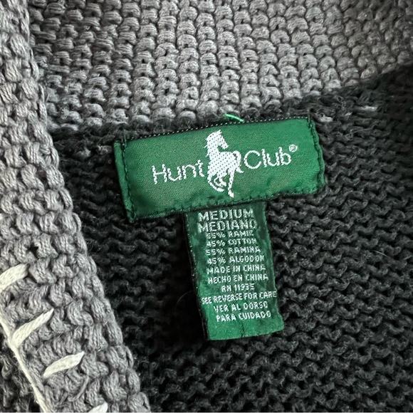 Hunt Club Patchwork Vest Sz M - Picture 5 of 5